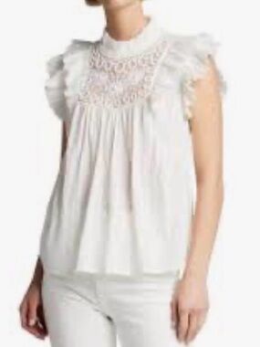 Sea New York | Tops | Sea New York Casey Hand Smocked Tie Front